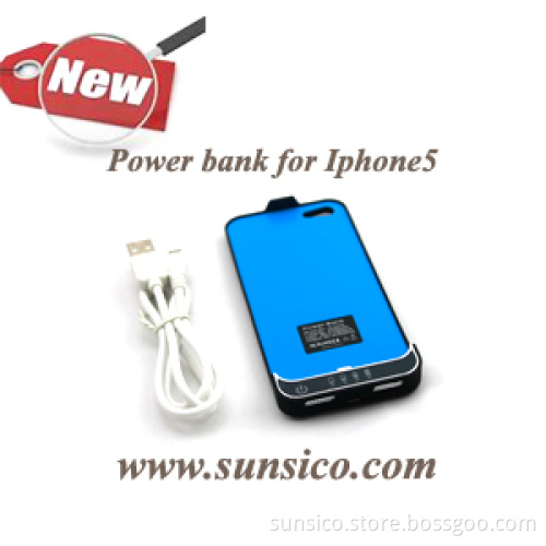 2200mAh External Battery for iPhone Case with Portable Power (SPB-1026)